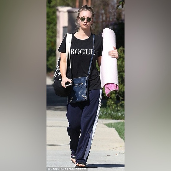 SUB_URBAN RIOT "Rogue" Graphic Short Sleeve Tee Shirt Black Seen on Megan Fox S - Picture 5 of 15